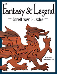 Fantasy and Legend Scroll Saw Puzzles Book